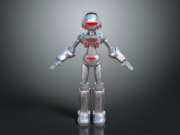 现代电影机器人3D模型下载