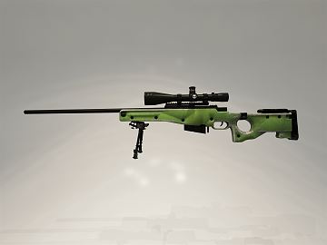现代现代AWM狙击步枪3D模型下载
