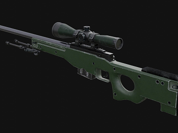 现代突击步枪3D模型下载