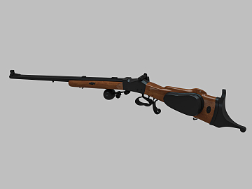 现代Kar98k步枪3D模型下载